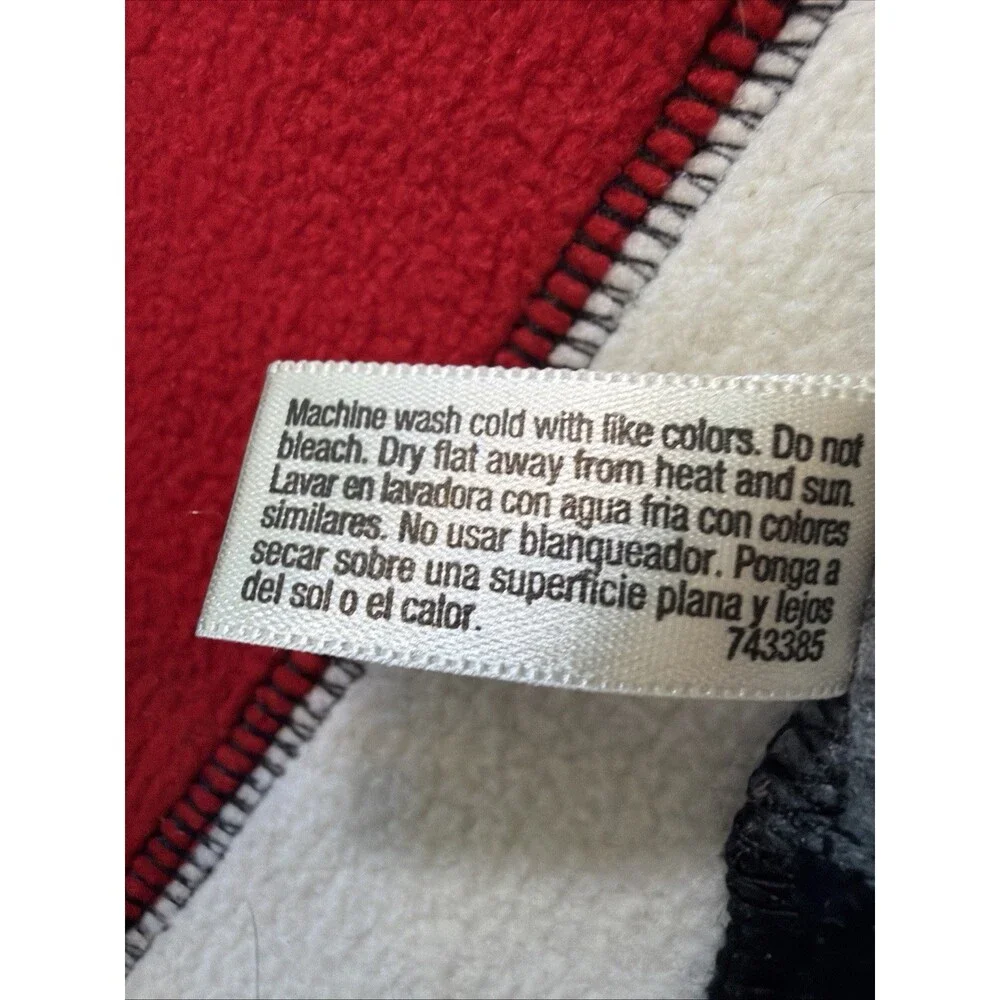 VNTG Y2KSt. John’s Bay 3 Set Of Micro Fleece 58” Scarf-Ear Warmer-Gloves 90s